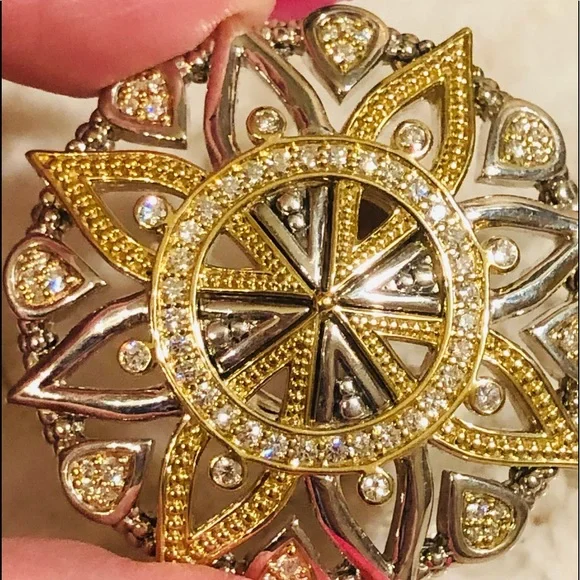 LAGOS Diamond 18k sterling silver ring - Picture 8 of 8